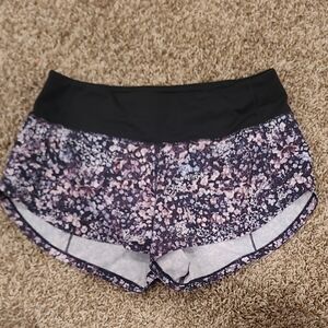 Floral Print Running Shorts